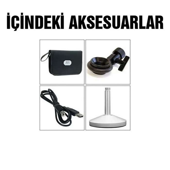 MXL Microphones 01 0043 Studio 24 USB Geniş Diyafram Condenser Vokal/Enstrüman Mikrofonu | 24-bit Yüksek Çözünürlüklü Kayıt