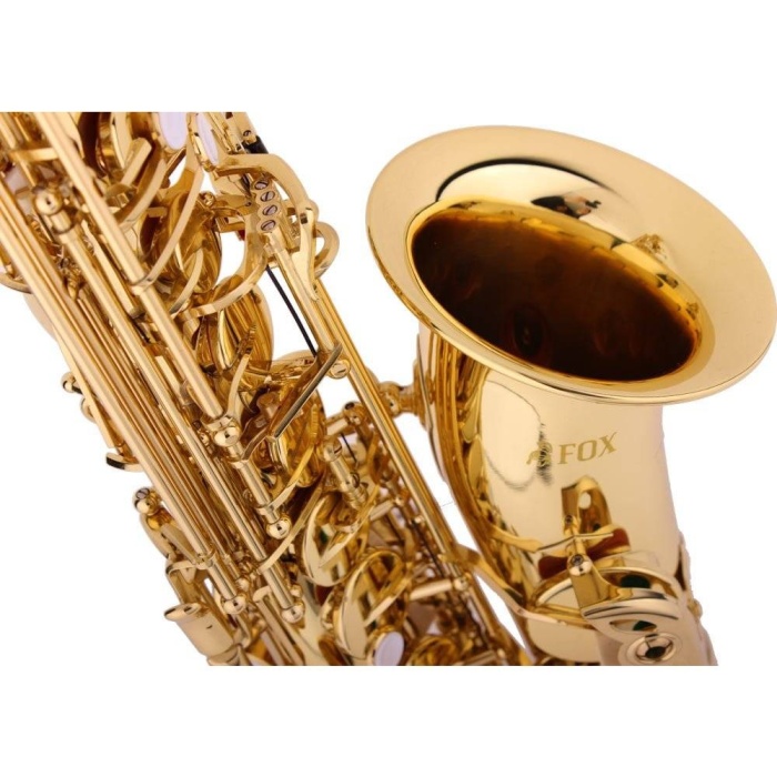 Fox YAS-7108L Alto Saksafon (Gold) | Profesyonel Seri Yüksek Tuşe Hassasiyeti