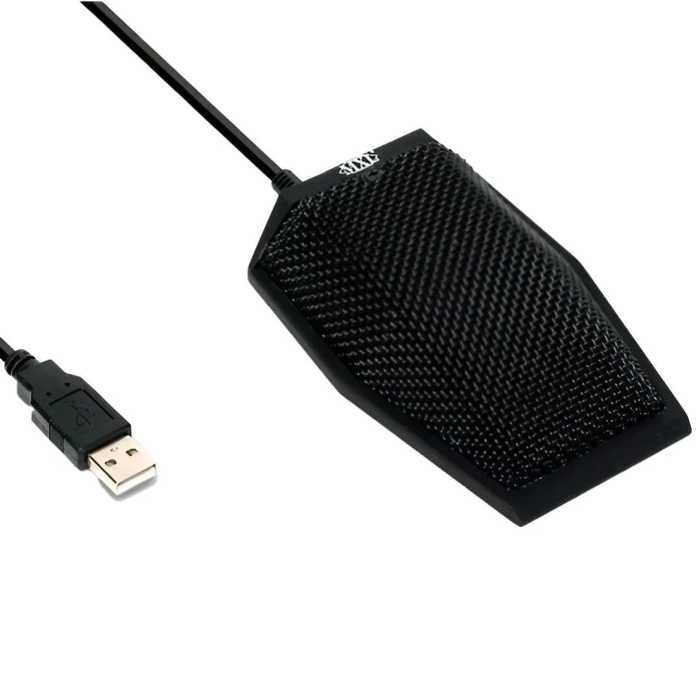 MXL Microphones 01 0047 AC-404 USB Masaüstü Konferans Mikrofonu | 180 Derece Ses Alımı Tak-Çalıştır Kolaylığı