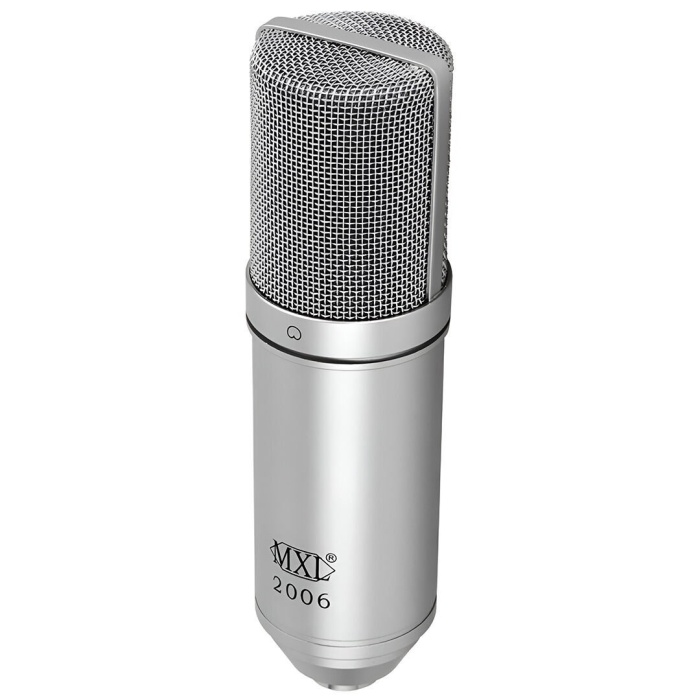 MXL Microphones 01 0003 2006 Geniş Diyafram Condenser Vokal/Enstrüman Mikrofonu | Büyük Altın Diyafram R&B ve Pop Vokaller İçin