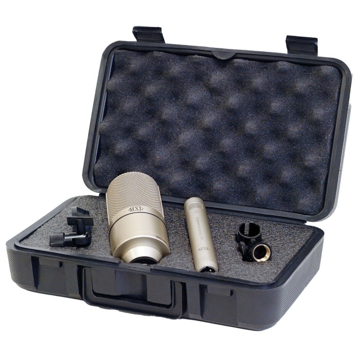 MXL Microphones 01 0014 990/991 Küçük Diyafram Condenser Vokal/Enstrüman Mikrofonu Kayıt Seti | Vokal ve Enstrüman Mikrofonları Taşıma Çantalı Paket