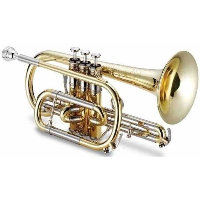 Jupiter JCR-1220L Kornet | Yumuşak Ton İngiliz Pirinç Bando Stili