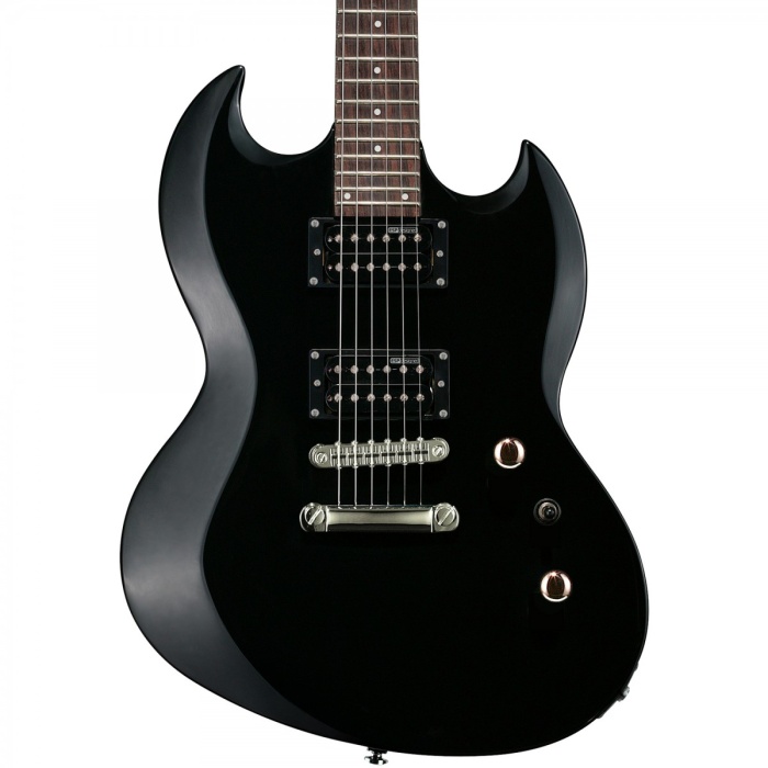 ESP LTD LVIPER10KITBLK Viper 10 Kit Siyah Elektro Gitar | SG Tarzı Gövde Güçlü Humbucker