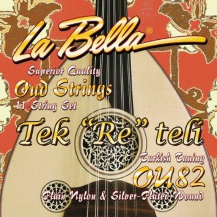 La Bella OU82 Ud Re Teli | Gümüş Kaplama Tek Tel