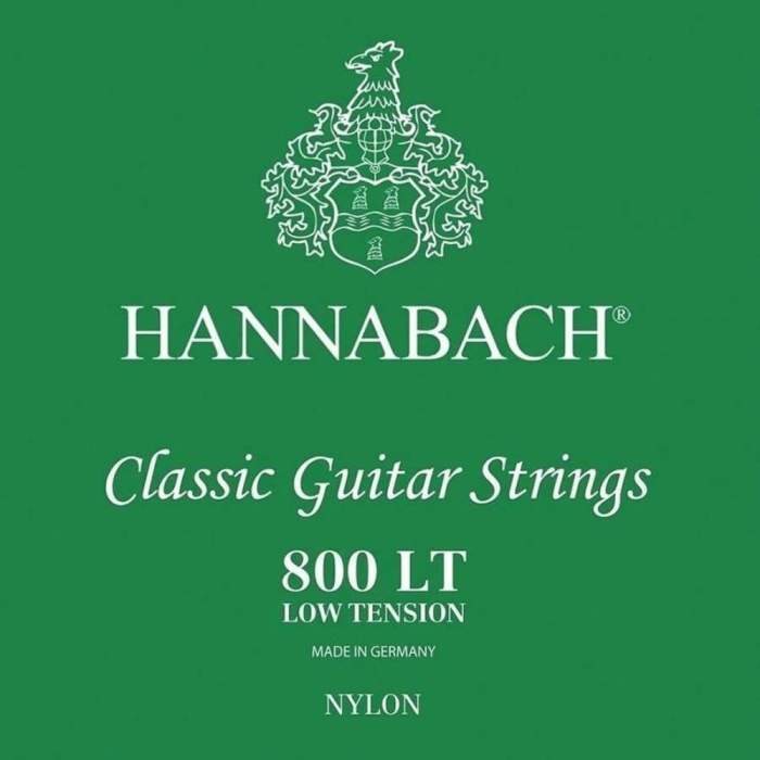 Hannabach 800LT Klasik Gitar Teli (Low Tension) | Yeni Başlayanlar İçin Yumuşak Çalım