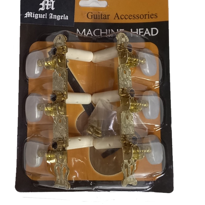 Miguel Angela MAMHT333GD Klasik Gitar Burgusu | Altın Kaplama Dayanıklı Mekanizma