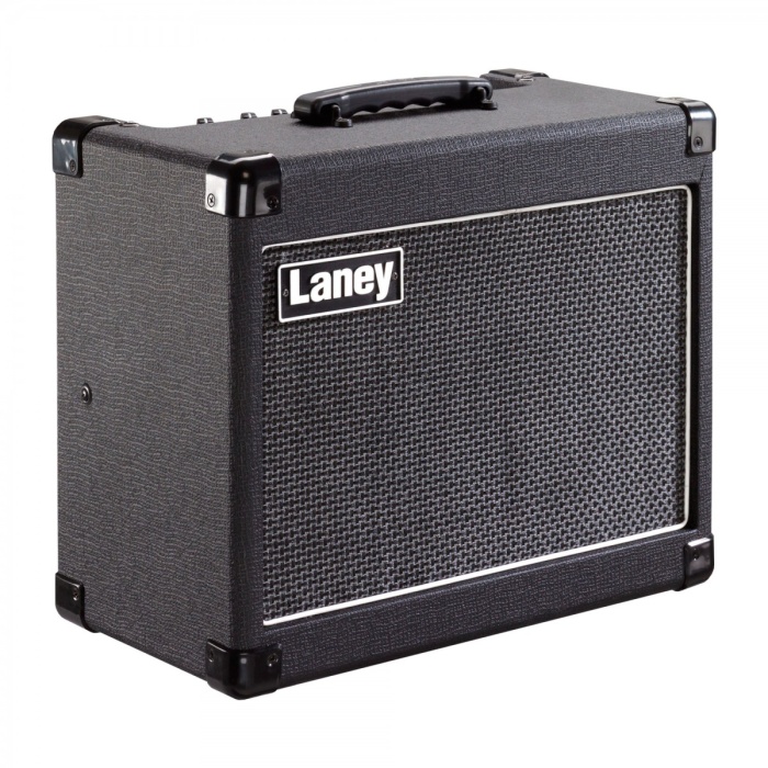 Laney LG20R Elektro Gitar Amfisi (Başlangıç/Orta - Kombo Amfi) | 20 Watt Güç, 8 İnç Özel Hoparlör, Dahili Reverb Efekti, Clean ve Drive Kanalları | Ölçüler: 328 x 395 x 208 mm