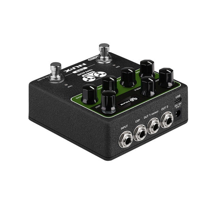 NUX NDD-7 Tape Echo Delay Pedalı | Vintage Bant Ekosu Simülasyonu 7 Kafa