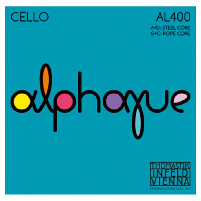 Thomastik AL400 Alphayue Çello Teli | Başlangıç Seviyesi İçin Esnek ve Rahat