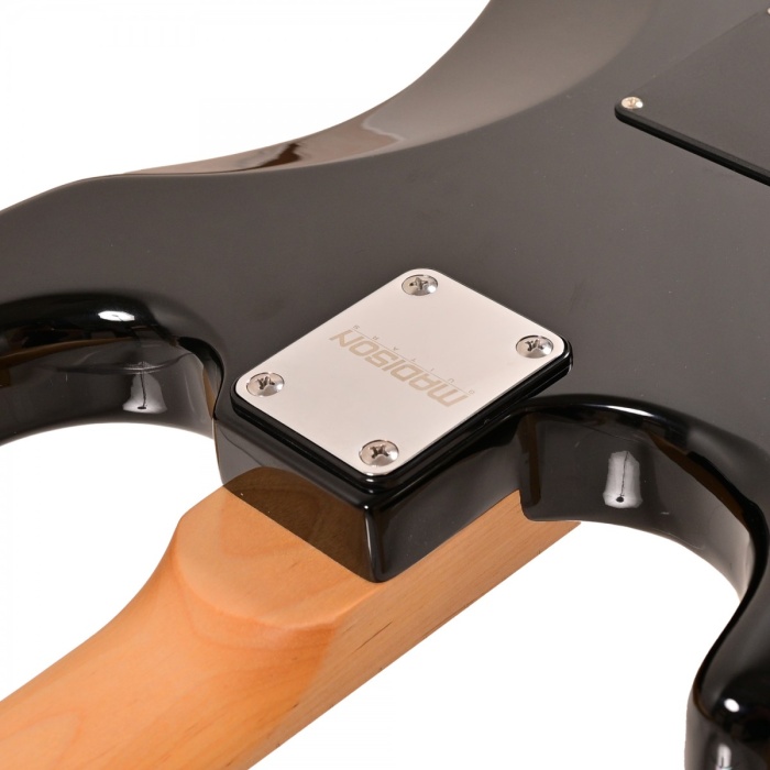 Madison MEG-3BK Elektro Gitar (Siyah) | HSS Manyetik Dizilimi Çok Yönlü Ton