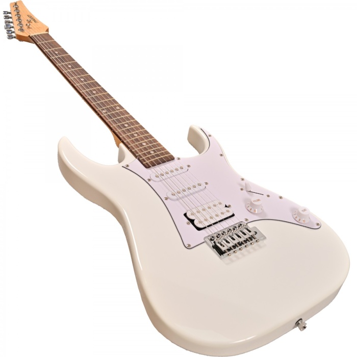 Madison MEG-WH Elektro Gitar (Beyaz) | Klasik Beyaz Strat Tarzı