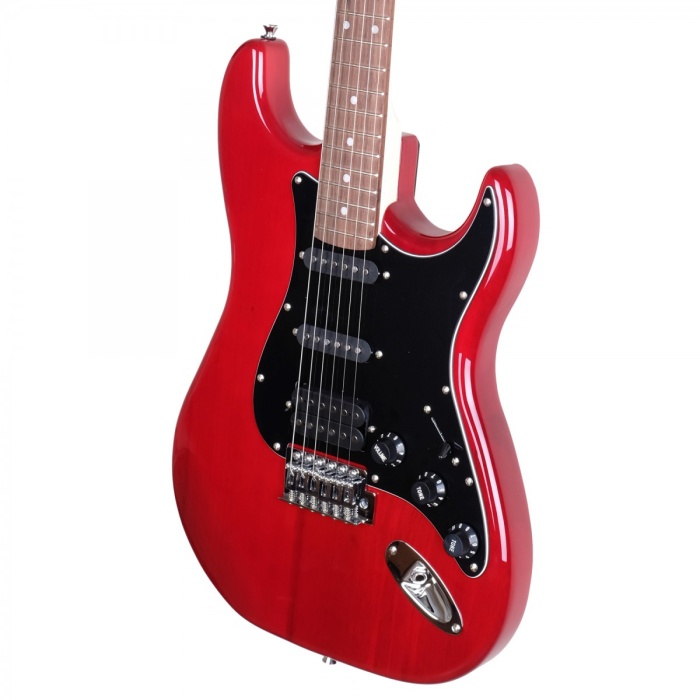 Madison MEG-2TRD Elektro Gitar (Trans Red Burst) | Canlı Renk Rahat Klavye