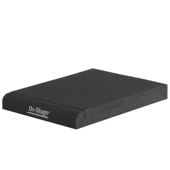 On Stage Asp3011 Stüdyo Monitörü Platformu - Medium (profesyonel - Akustik İzolasyon) | Yüksek Yoğunluklu Akustik Sünger, Rezonans Ve Titreşim Önleyici, Orta Boy Hoparlör Uyumu | Ölçüler: 325 X 265 X 40 Mm