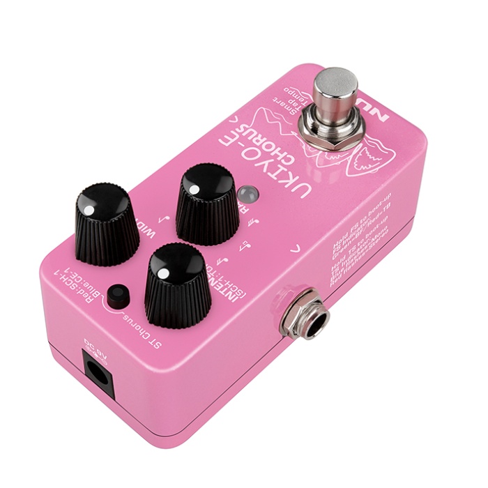 NUX NCH-4 Ukiyo-E Chorus Pedalı | 3 Farklı Chorus Tipi Analog Ton
