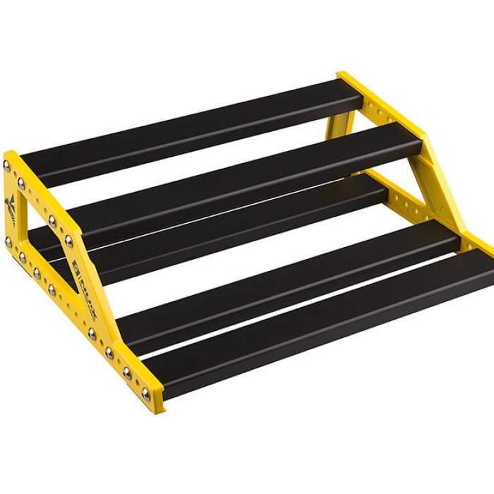 NUX NPB-S Bumblebee Small Pedalboard (Profesyonel - Kompakt Seri) | 5-6 Pedal İçin İdeal Ölçü, Ergonomik Açılandırılmış Gövde, Kaymaz Ayak Sistemi ve Taşıma Çantası | Ölçüler: 243 x 310 x 90 mm