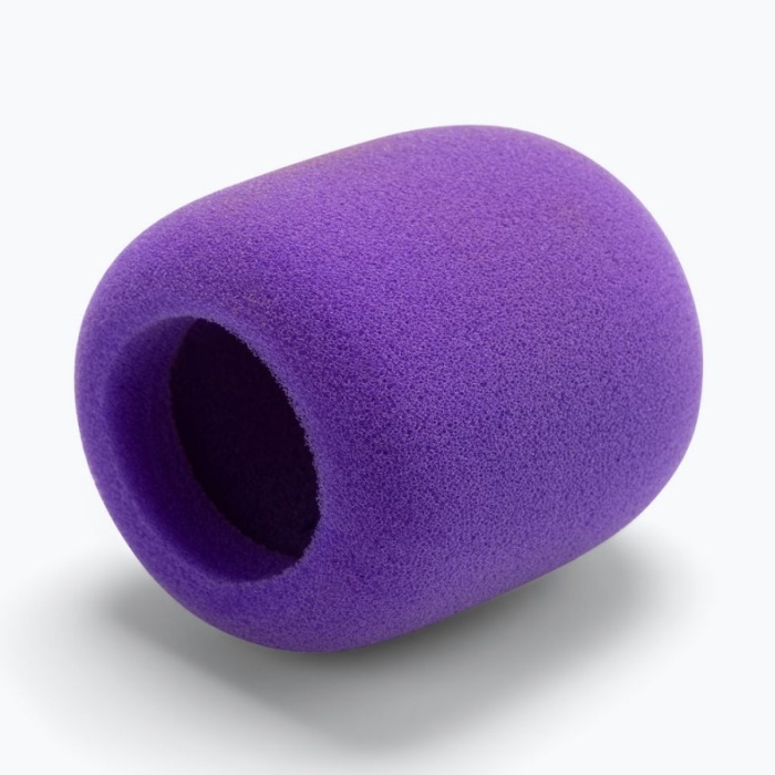 On Stage ASWS58-PRP Mikrofon Süngeri (Mor) | Kişiselleştirilebilir Renk Seçeneği