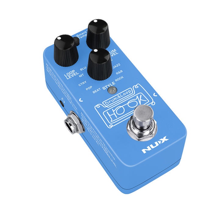 NUX NDL-3 Hook Drum & Loop Pedalı | Ritim Eşlikli Looper Akıllı Tempo