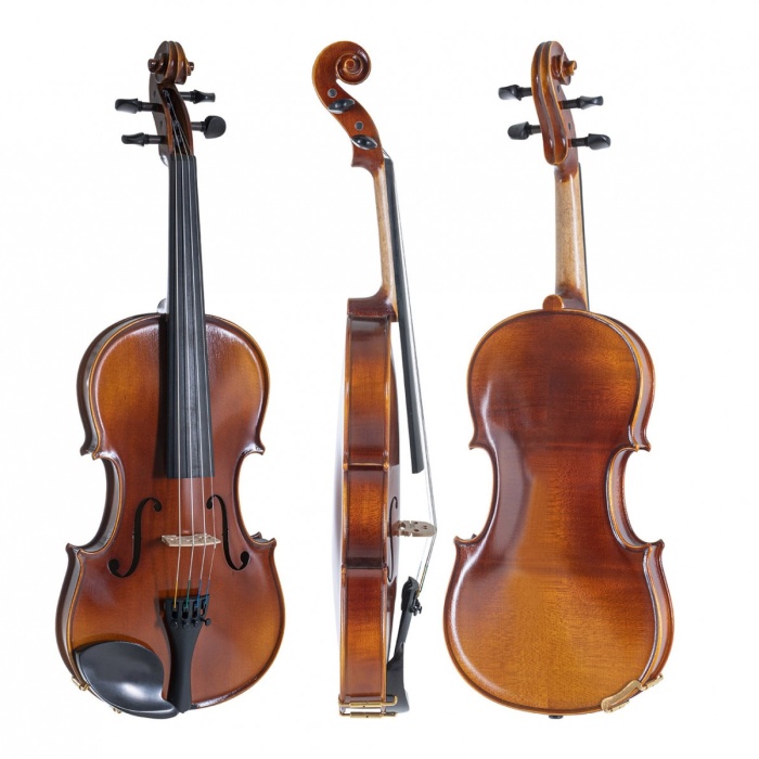 Gewa GS4000512211 Allegro VL1 Keman (4/4) | Avrupa Ağacı El Cilası Kutu ve Yay Dahil