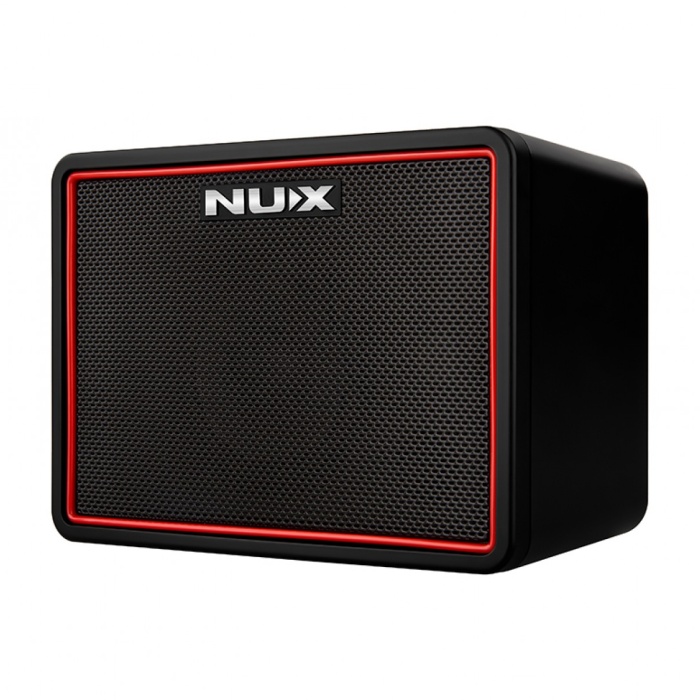 NUX MIGHTY LITE BT MKII Elektro Gitar Amfisi (Eğitim - Masaüstü Amfi) | 3 Watt Güç, Bluetooth Uygulama Kontrolü, Dahili Drum Machine ve Metronom, IR (Kabin Simülasyonu) Desteği | Ölçüler: 166 x 98 x 124 mm