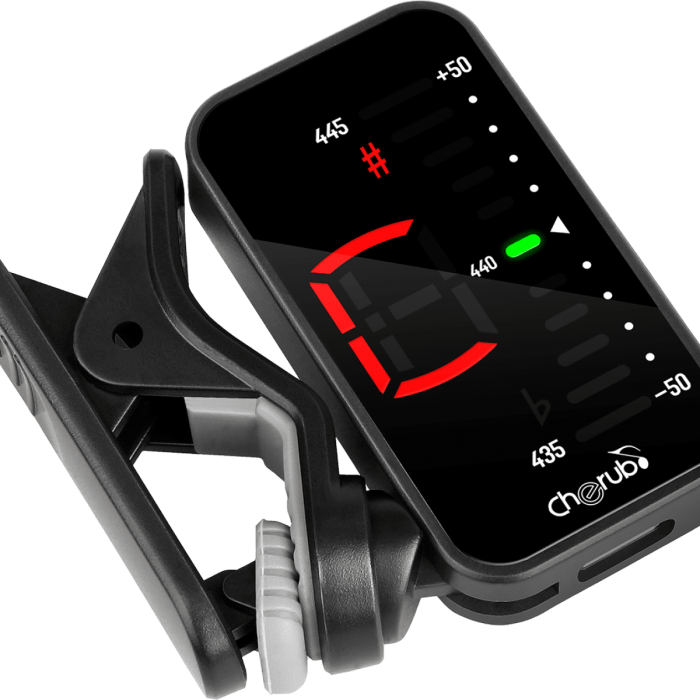 Cherub WST-551C Kromatik Akort Cihazı Tuner | Kompakt Tasarım Hızlı Tepki