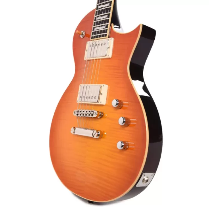 ESP LTD EIIECFTFMVHB E-II Eclipse Vintage Honey Burst | Kalın Gövde (Full Thickness) Klasik Les Paul Hissi