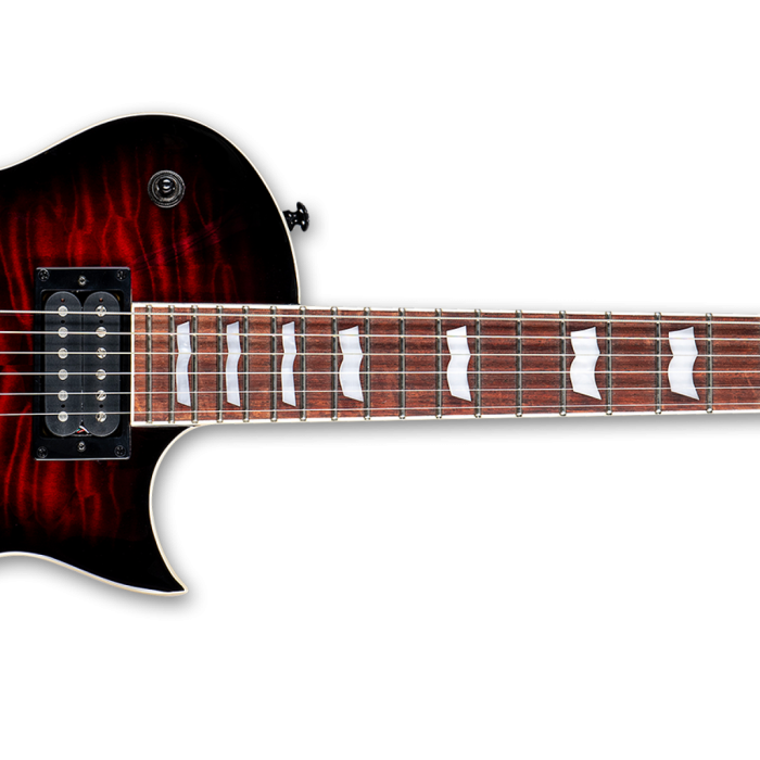 ESP LTD LEC256QMSTBCSB EC-256QM See Thru Black Cherry Sunburst | Koyu Kiraz Rengi Göz Alıcı Cila