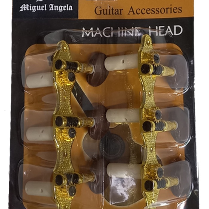 Miguel Angela MAMH7026GD Klasik Gitar Burgusu (Profesyonel) | Hassas Akort İçin Lüks Burgu