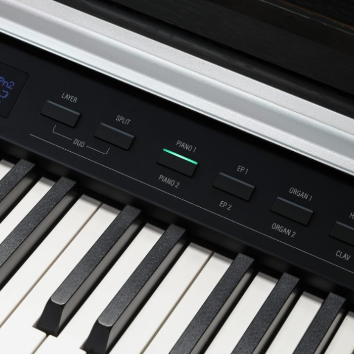 Kurzweil CUPP1-SR Dijital Piyano (Gülağacı) | Premium Konsol Piyano Ahşap Tuşe