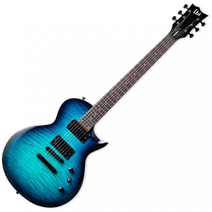 ESP LTD LEC200DXBLB EC-200DX Blue Burst Elektro Gitar | Mavi Geçişli Renk Uygun Fiyat