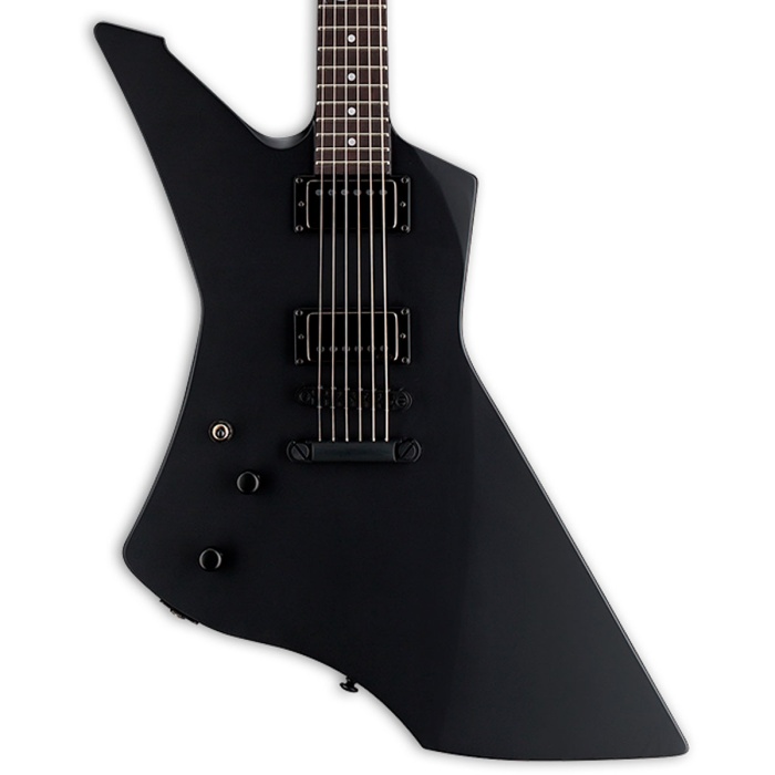 ESP LTD LSNAKEBYTEBLKSLH James Hetfield Snakebyte Solak (Mat Siyah) | Solak Çalıcılar İçin Hetfield İmzası