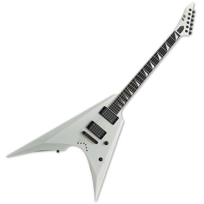 ESP LTD EIIARROWNTSW ESP E-II Arrow NT Snow White | Japon Üretimi V Kasa Beyaz İnci