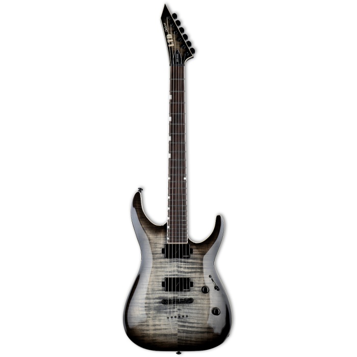 ESP LTD LMH1000NTFMCHB MH-1000NT Charcoal Burst | Sabit Köprü Modern Rock Gitarı