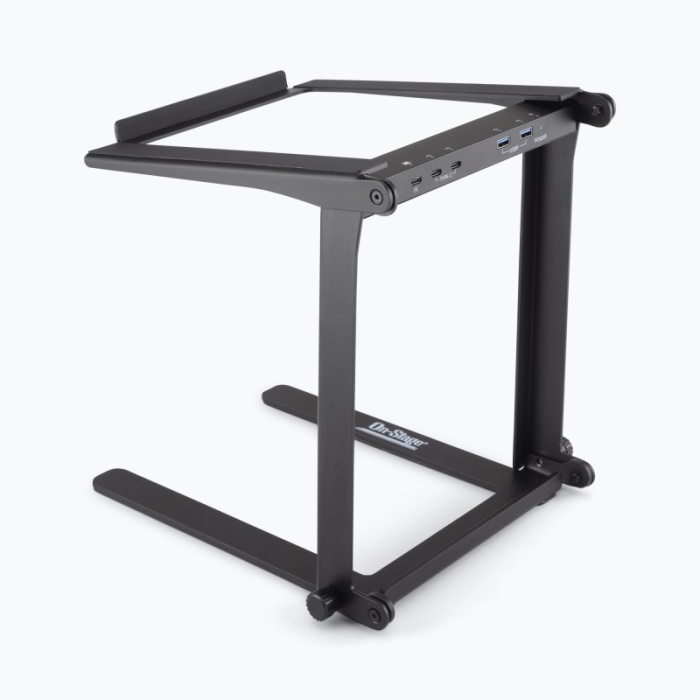 On Stage LPT8000 USBli Laptop Standı | DJ ve Müzisyenler İçin