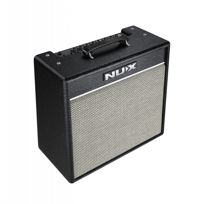 Nux Mıghty 40 Mkıı Elektro Gitar Amfisi (orta Seviye - Sahne & Prova) | 40 Watt Güç, 10 İnç Özel Hoparlör, 7 Kanal, Dahili Reverb/delay/modülasyon Efektleri, Usb Ses Kartı Özelliği | Ölçüler: 450 X 232 X 398 Mm