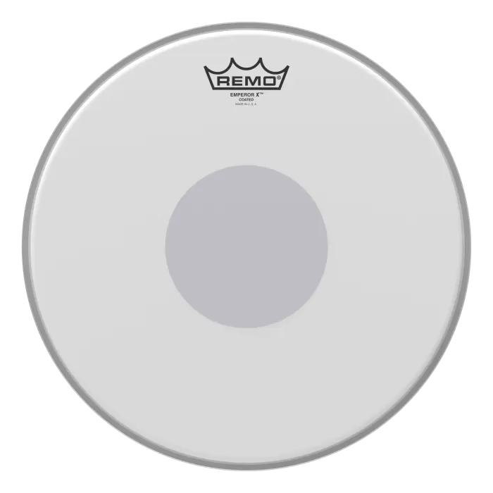 REMO BX-0114-10 Emperor X Coated Black Dot (14) | Dünyanın En Dayanıklı Trampet Derisi
