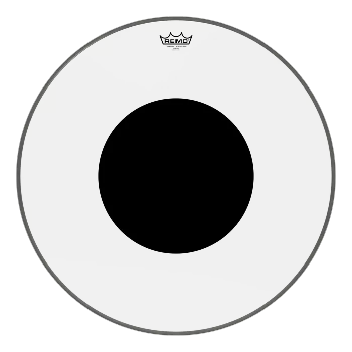 REMO CS-0310-10 Controlled Sound Clear Black Dot (10) | Şeffaf Noktalı Tom Derisi