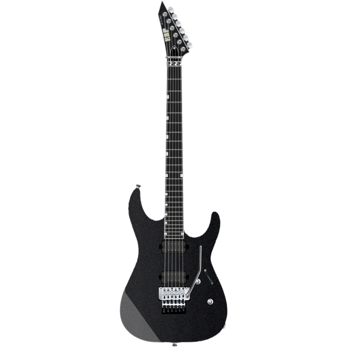Esp Usa M-ıı Ntb Sapphire Black Metallic (üst Segment - Usa Custom Shop) | Amerika Üretimi, Sapphire Black Metallic Finish, Neck-thru (gövdeden Sap) Yapı, Yüksek Çıkışlı Manyetikler | Ölçüler: 648 Mm Skala Uzunluğu