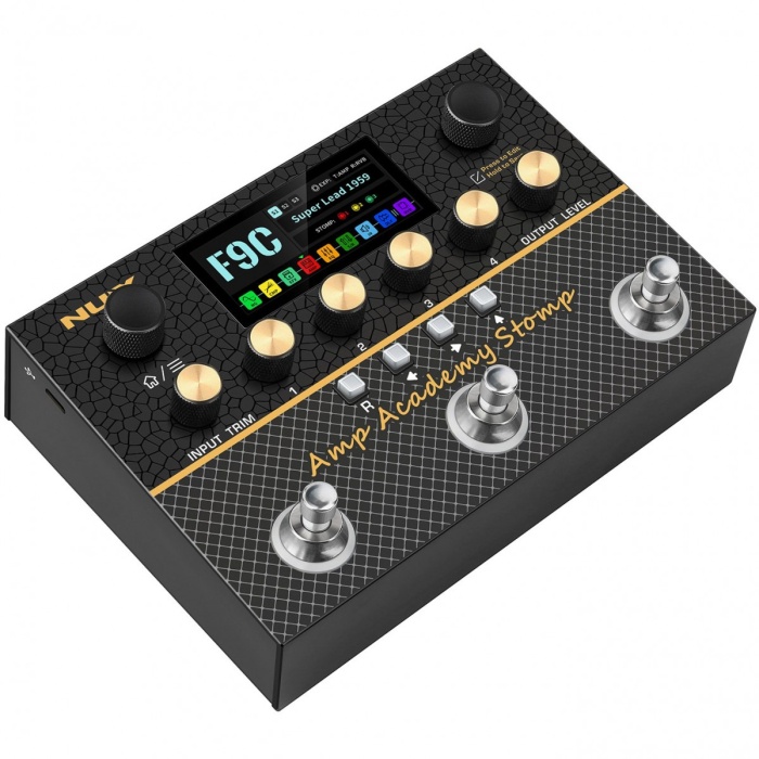 NUX NMA-3AAP Amp Academy Stomp Modeler | Amfisiz Çalım İçin Pedalboard Çözümü