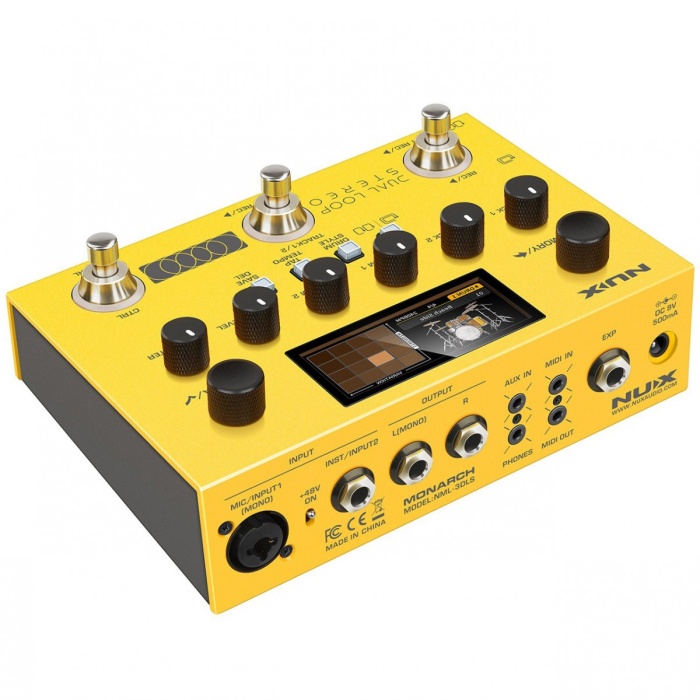 NUX NML-3DLS Dual Loop Stereo Pedalı | Çift Kanal Kayıt Sınırsız Overdub