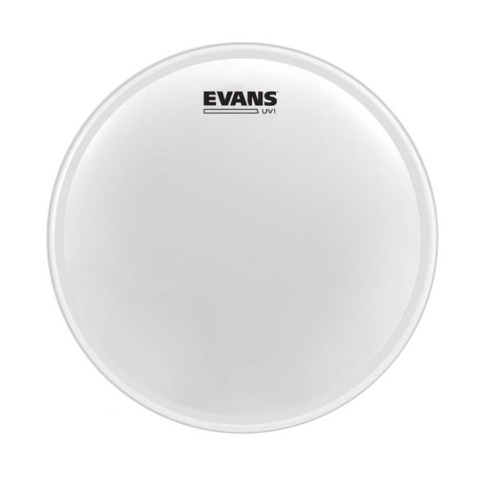 Evans B08UV1 UV1 Coated Tom ve Trampet Derisi (8 inç - Tek Kat - Beyaz)