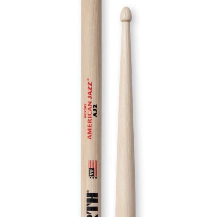 Vic Firth AJ2 American Jazz 2 Baget | Uzun Konik - 5A Kalınlığında - Caz