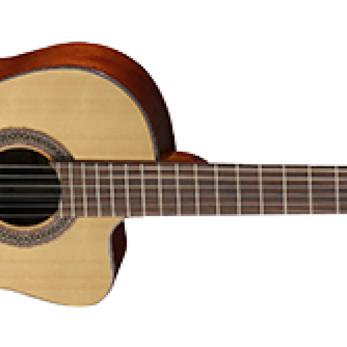 Cort AC120CEOP Elektro Klasik Gitar | Cutaway Gövde - Open Pore