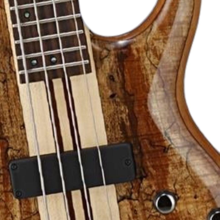 Cort A4 CUSTOM SPNATW Bas Gitar | 4 Telli Aktif - Spalted Maple