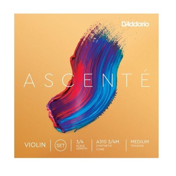 DAddario A310 3/4M Ascente Keman Tel Seti (3/4 Ölçek - Medium Tension)