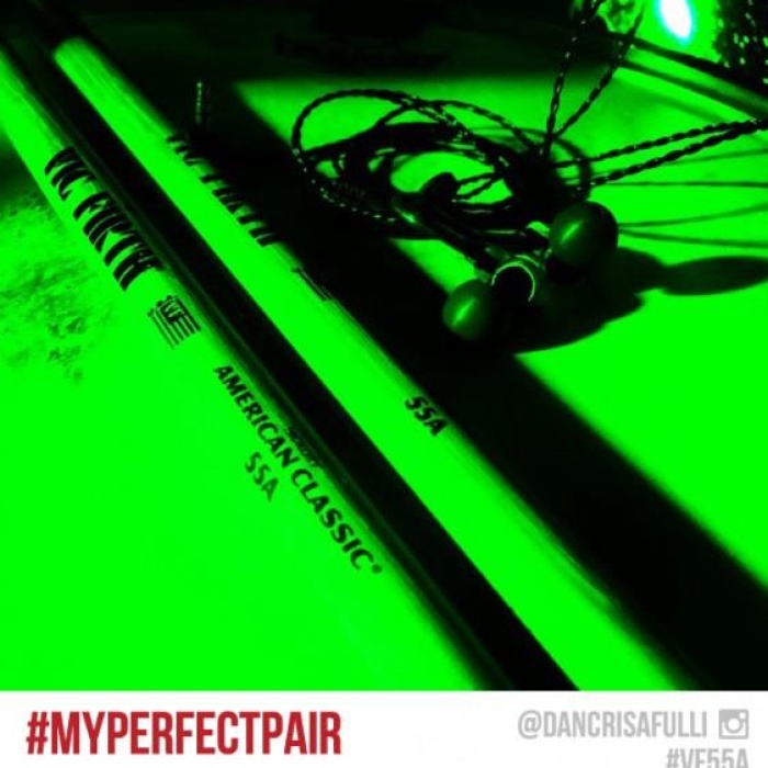 Vic Firth 55A American Classic 55A Baget | 5A ile 5B Arası - Ekstra Uzunluk - Ahşap Uç