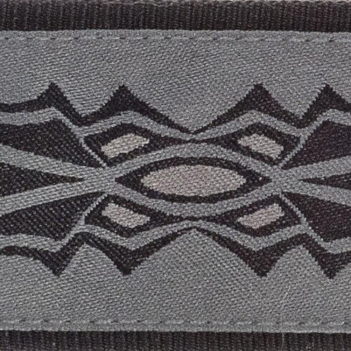 Planet Waves 50F06 Gitar Askısı Tribal (5 cm) | Etnik Desen - Siyah Beyaz - Şık