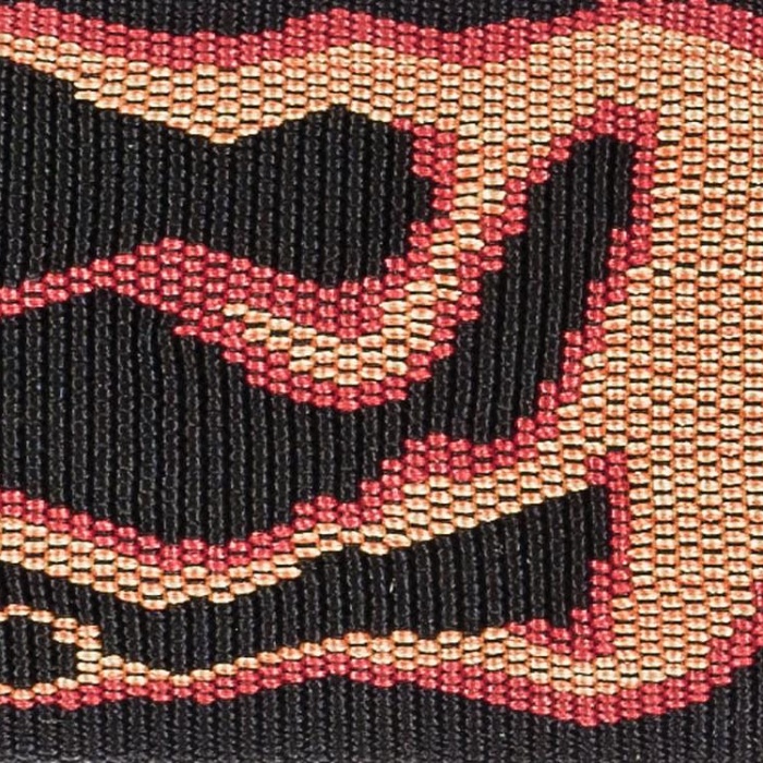 Planet Waves 50F01 Gitar Askısı Fluid Flames (5 cm) | Alev Deseni - Canlı Renkler - Rock Tarzı