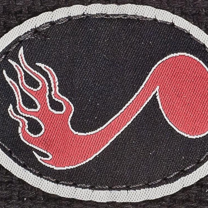 Planet Waves 50CTP01 Pamuklu Gitar Askısı Patch Flaming Note | %100 Pamuk - Yama Desen - Rahat