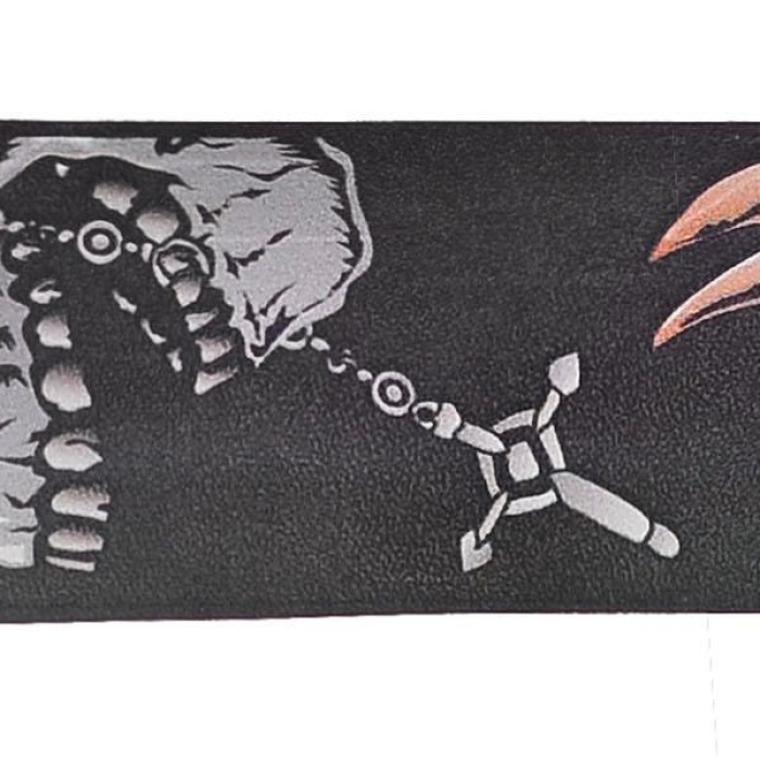 Planet Waves 25LLT05 Deri Gitar Askısı Saint And Sinner (6.3 cm) | Hakiki Deri - Konforlu Ped - Şık Baskı