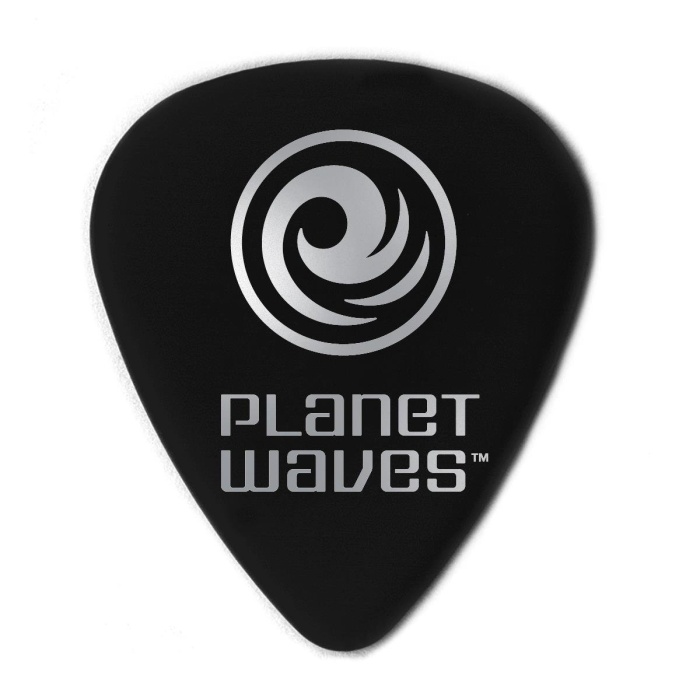 Planet Waves 1CBK2-25 Selüloit Pena Siyah Light (25li Paket) | Mat Siyah - Esnek - Kaydırmaz